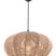 Giga Meubel - Hanglamp Bruin Jute - 35x35x65cm - Ellipse