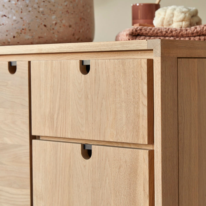 Tikamoon - Opbergmeubel in eikenhout 95 Jonàk