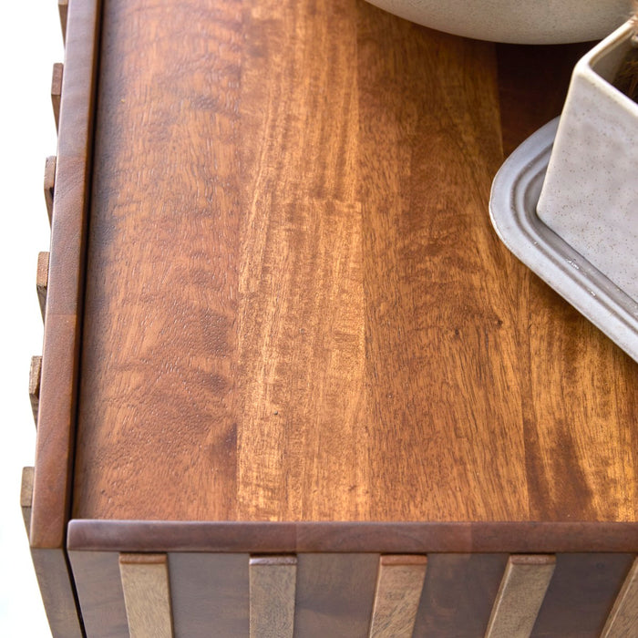 Tikamoon - Opbergmeubel Milo in mangohout 80 cm