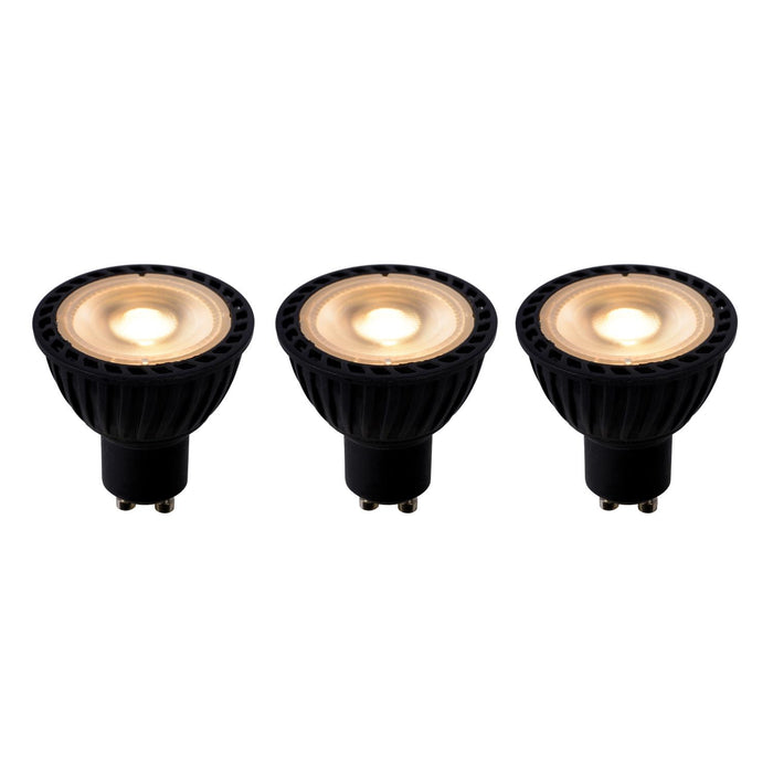 Lucide MR16 * 3 Led lamp - Zwart