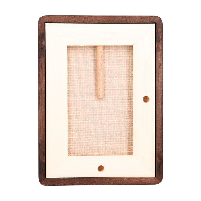 ACAZA Fotolijst - Fotokader - Fotolijst 13x18 - Matoa Hout - Walnoot Kleur - Fotolijsten - Fotolijstje