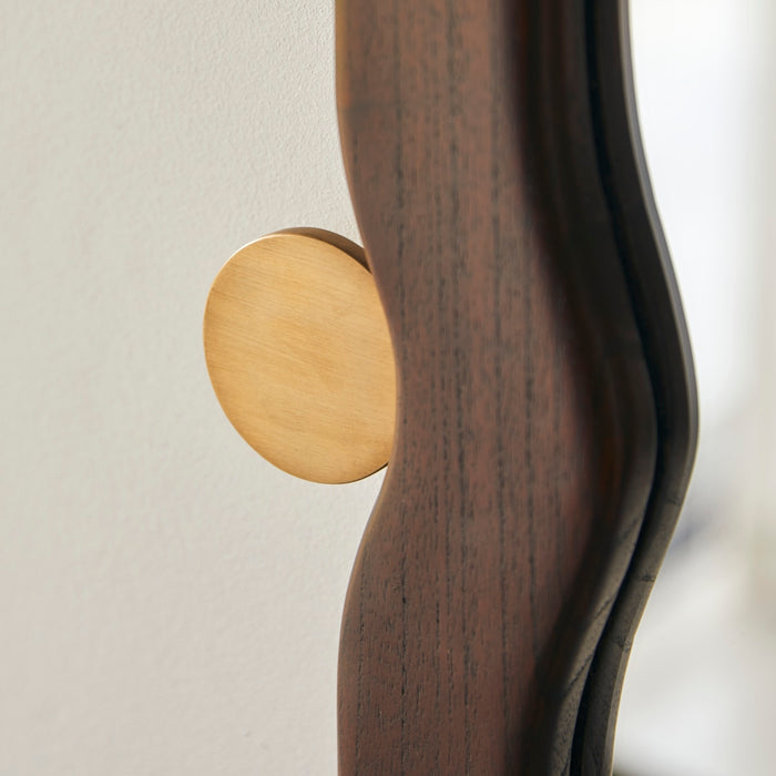 Tikamoon - Spiegel in mindihout 105x65 cm Agate