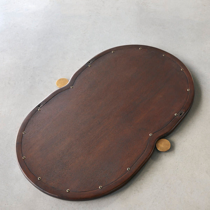 Tikamoon - Spiegel in mindihout 105x65 cm Agate