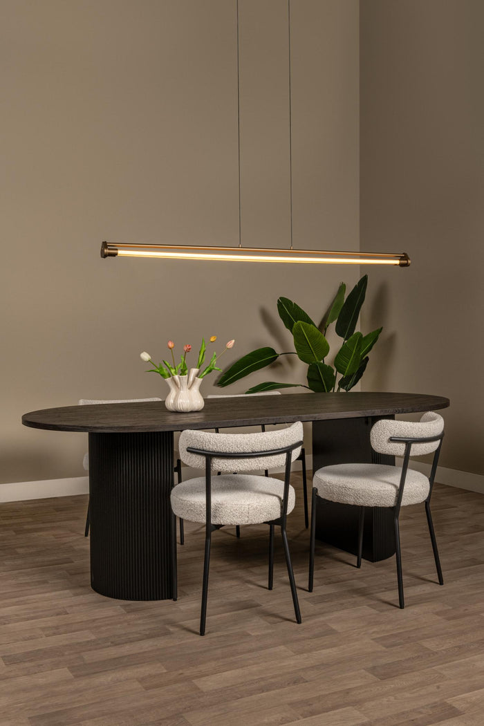 Lucide JANDERIN Hanglamp - Champagne kleur