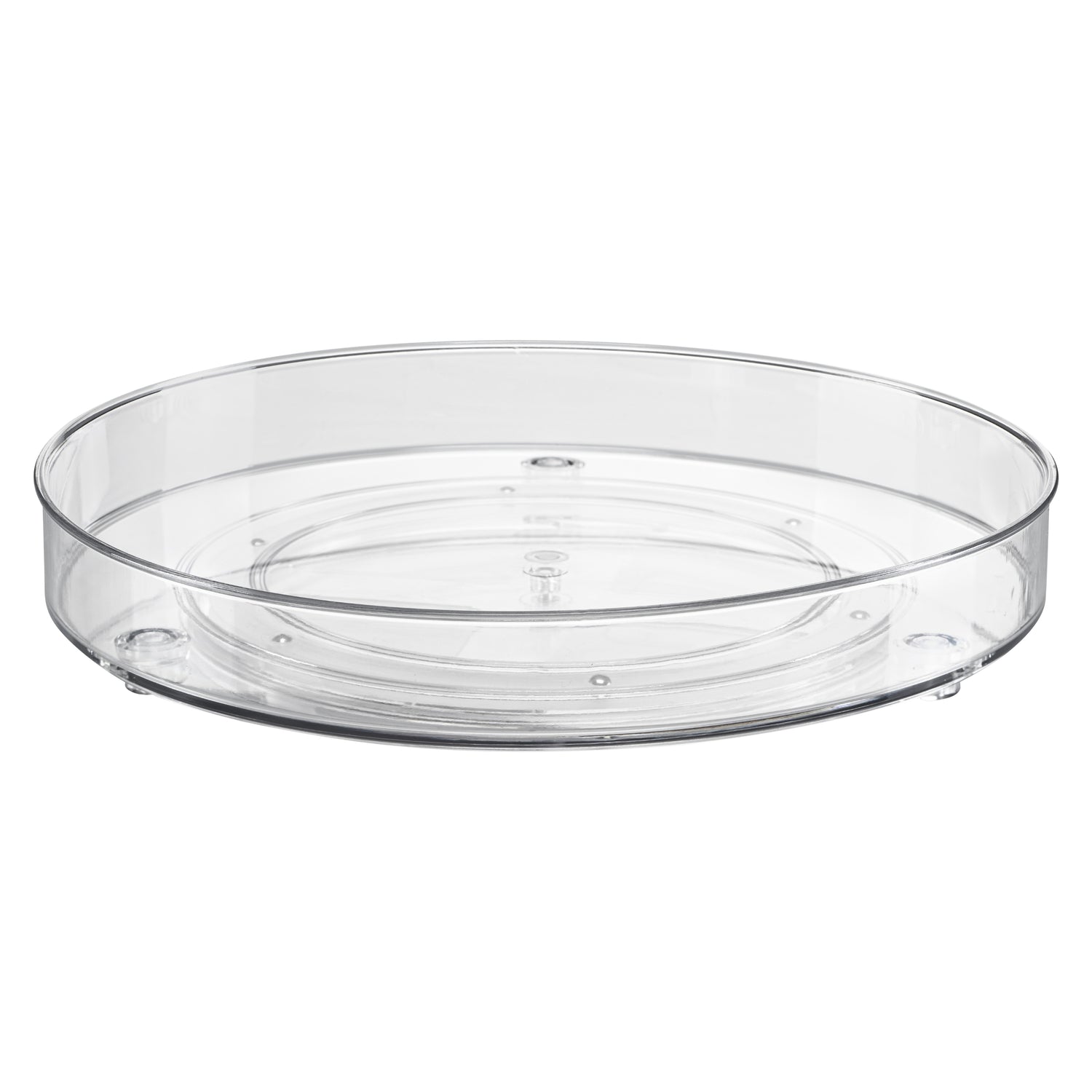 XIVADA Draaiplateau Suna - 27 cm - Lazy Suzan - Pet - Transparant