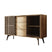 Meubella - Spa - Dressoir - Eiken - 144x39x85 cm