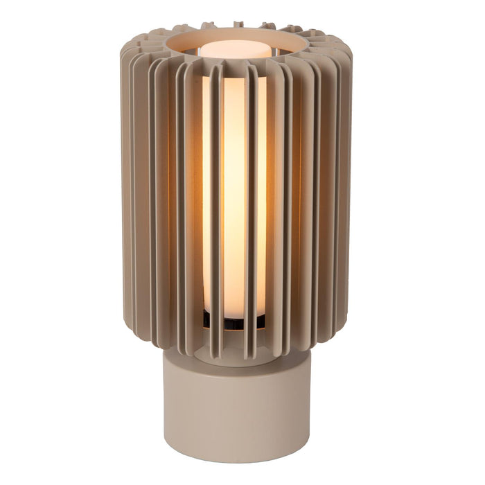 Lucide LAMBRES Tafellamp - Taupe