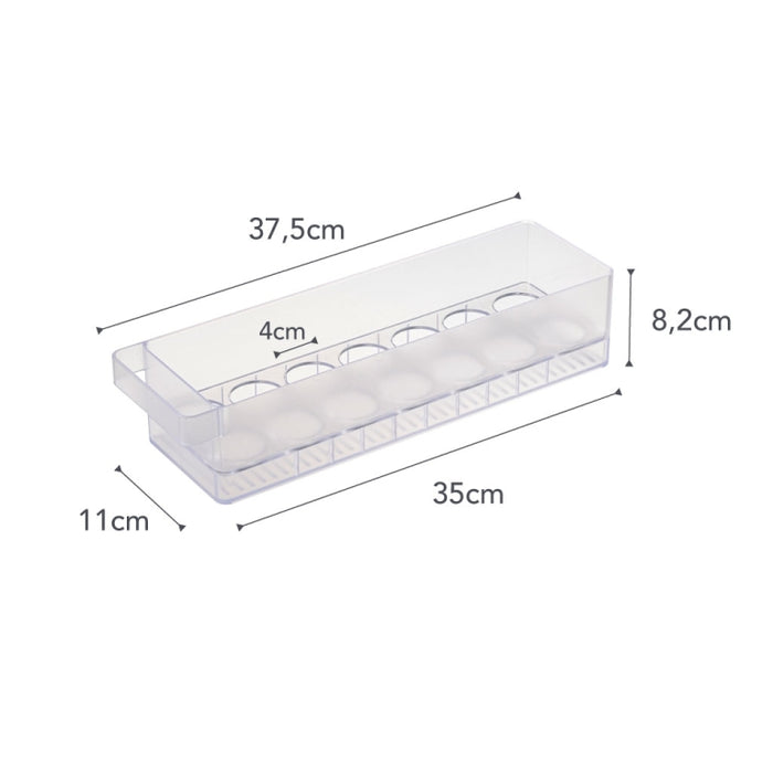 Yamazaki Koelkast Eierrekje - Tower - Wit