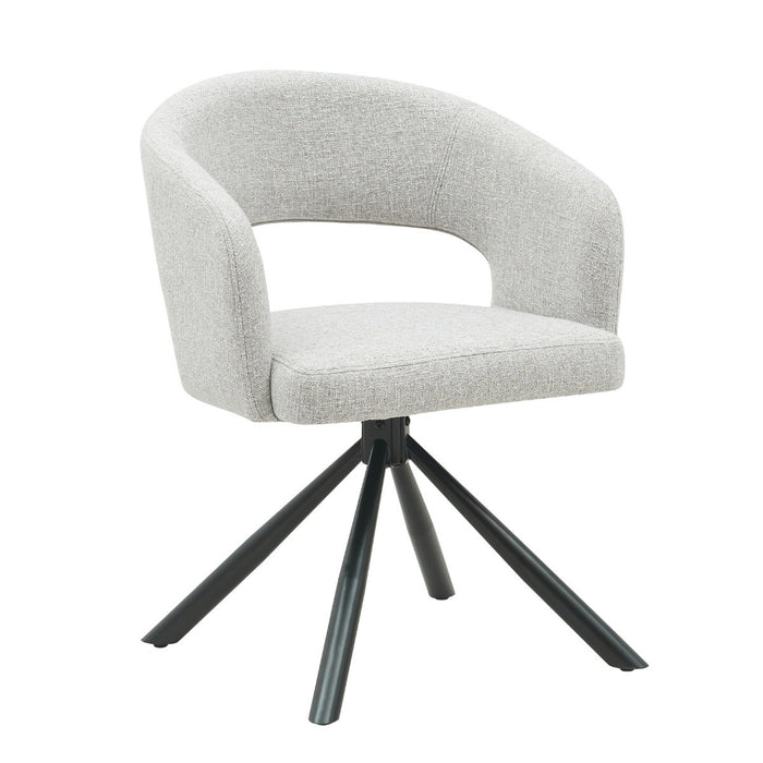 DÉJA Living - DÉJA Eetkamerstoel Elle Oasis Greige - Set van 2