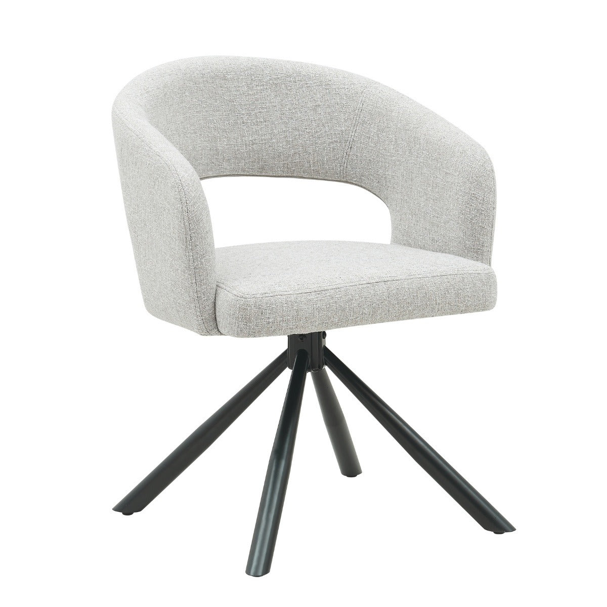 DÉJA Living - DÉJA Eetkamerstoel Elle Oasis Greige - Set van 2