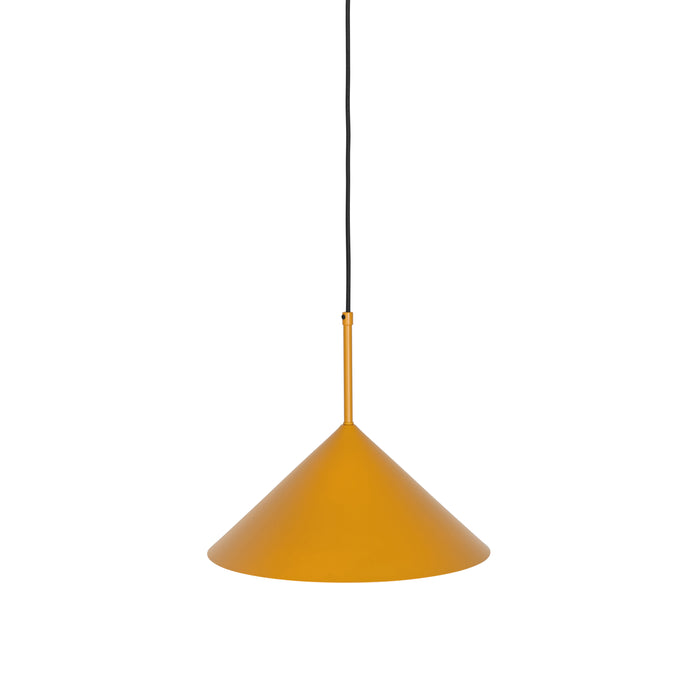 QAZQA Design hanglamp geel driehoek - Triangolo