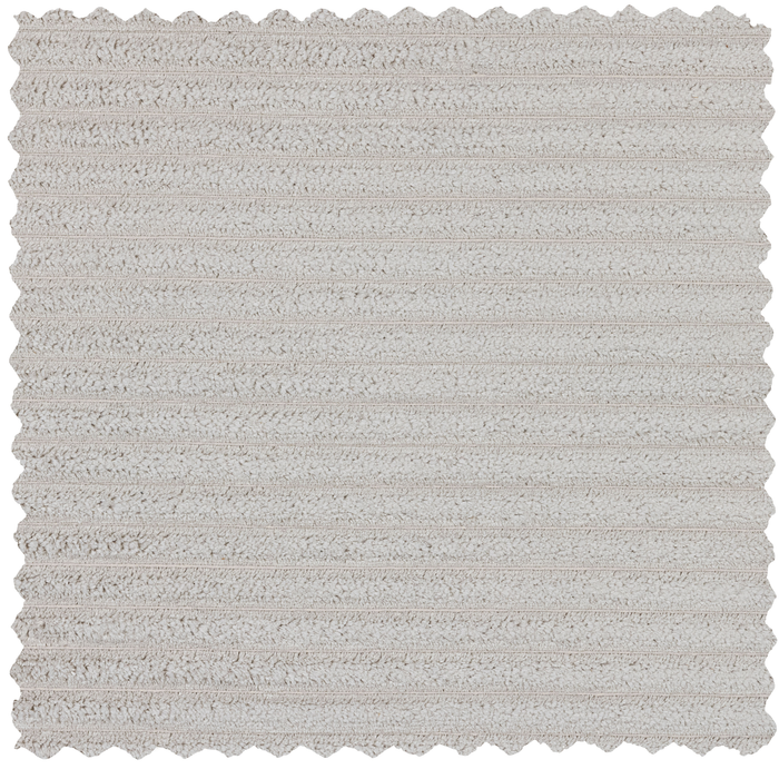 WOOOD Second Date Chaise Longue Links - Grove Ribstof - Naturel