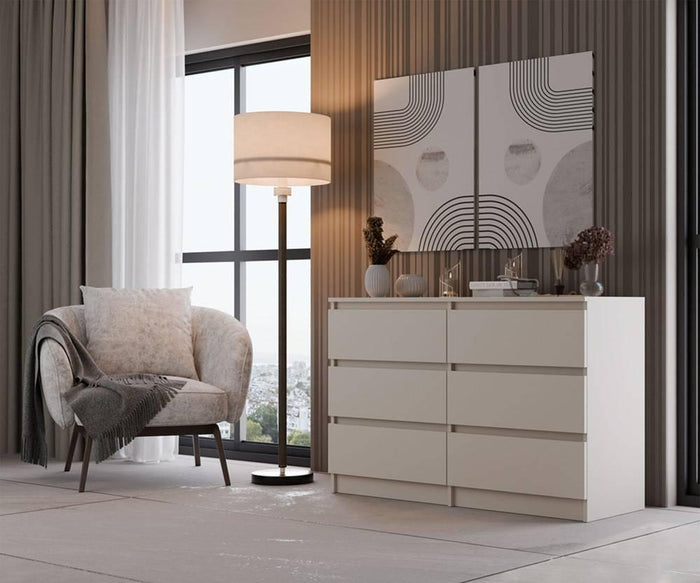 NADUVI Collection Ladekast Minthe zes lades