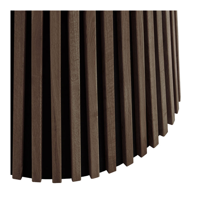 House Nordic Osaka Gerookt Eiken Eettafel Rond Ø120 cm