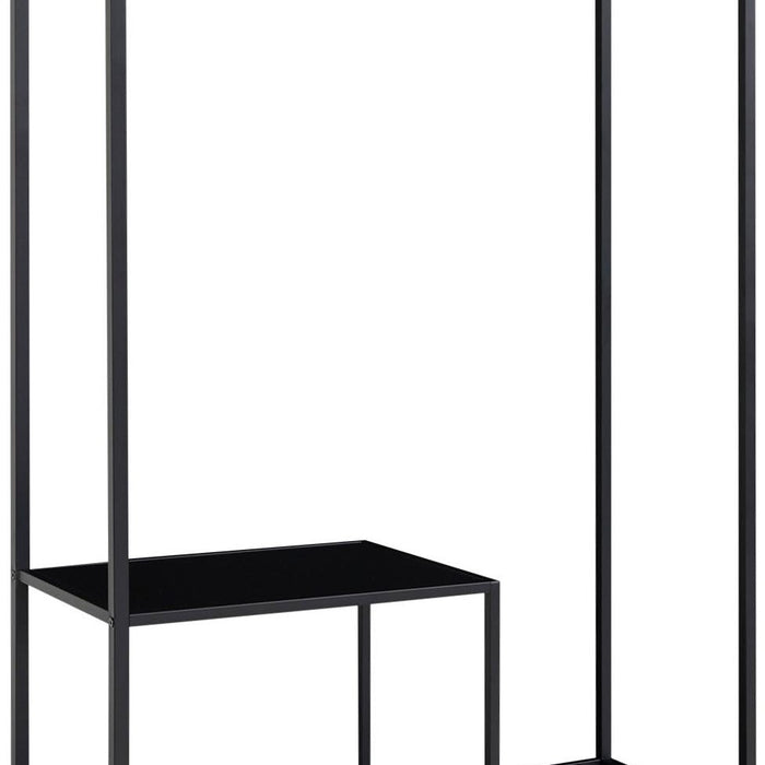 House Nordic Vita Zwart Open Halkast