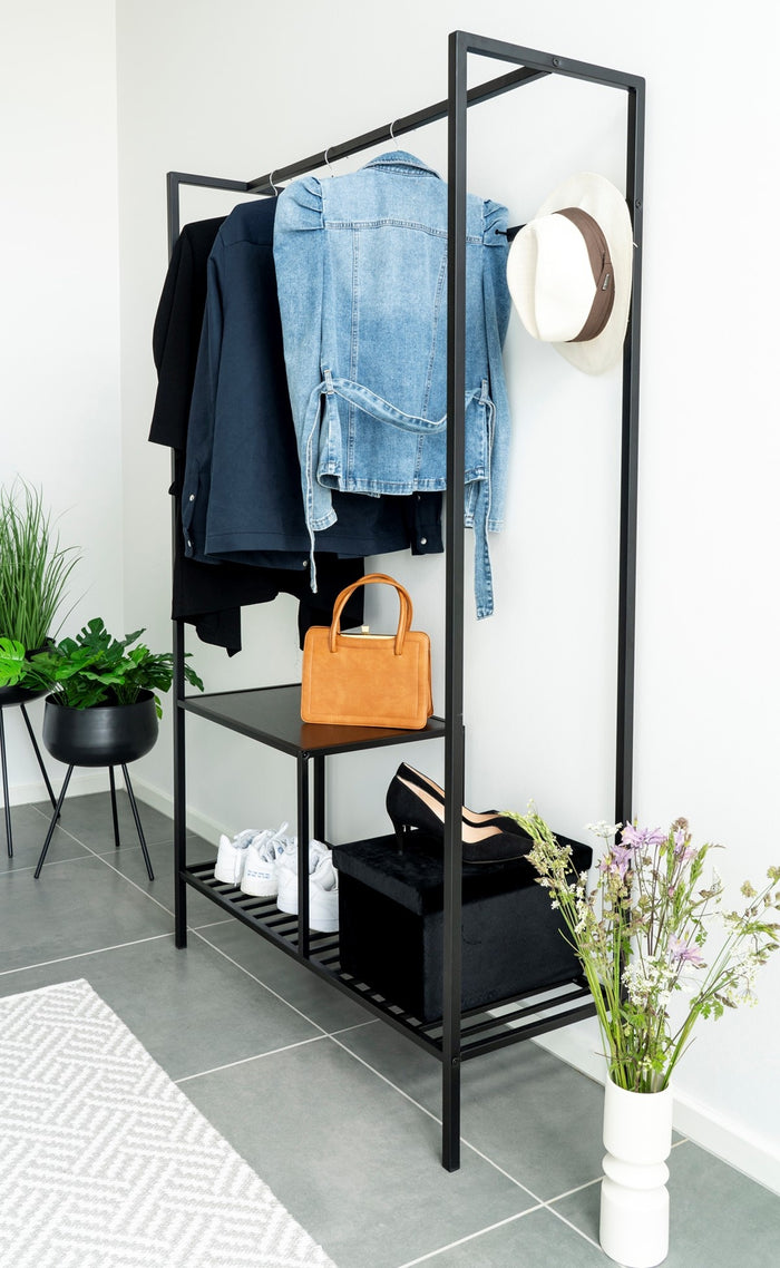 House Nordic Vita Zwart Open Halkast