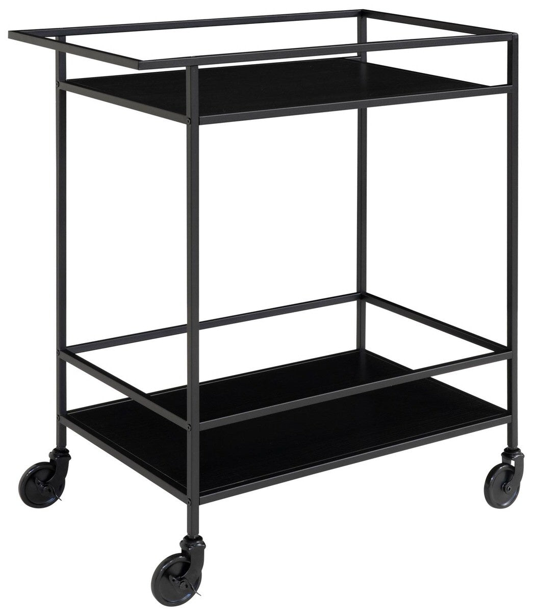 House Nordic Vita Zwarte Serveerwagen