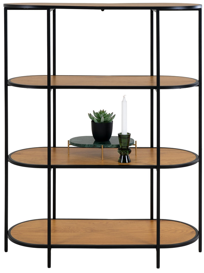 House Nordic Vita Eiken Wandkast Ovaal H111 cm