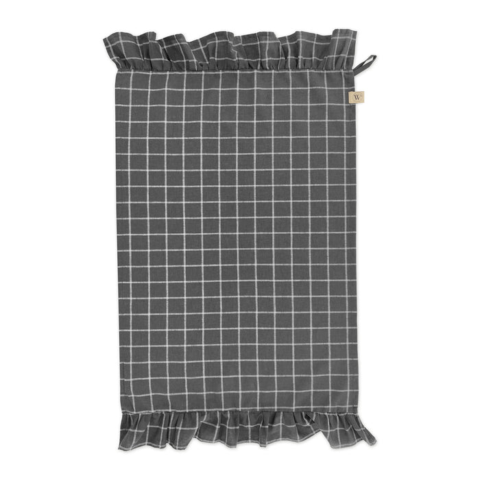 Walra Lovely Linen Ruffles Keukenset 3 st. - Antraciet