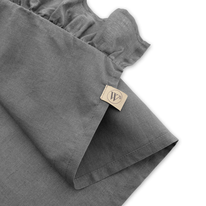 Walra Lovely Linen Ruffles Keukenset 3 st. - Antraciet