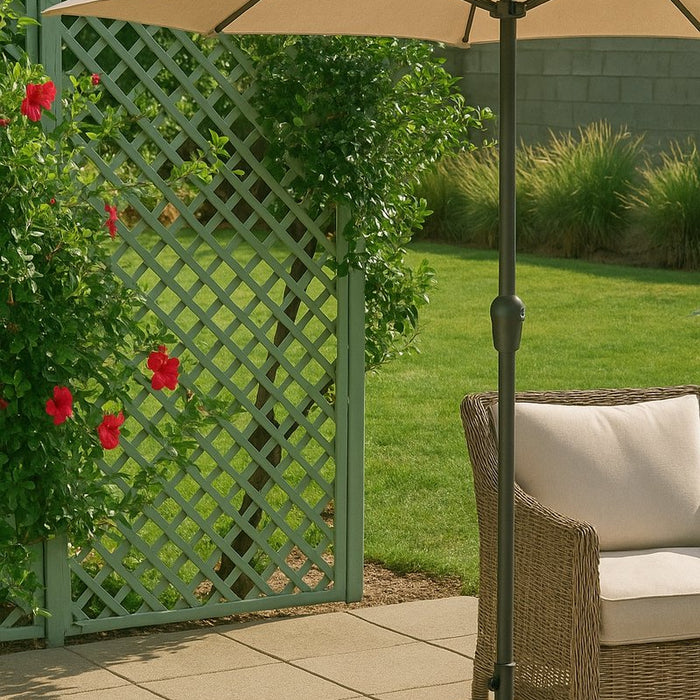 PimXL Parasolvoet vierkant - 43x43 cm - 16kg