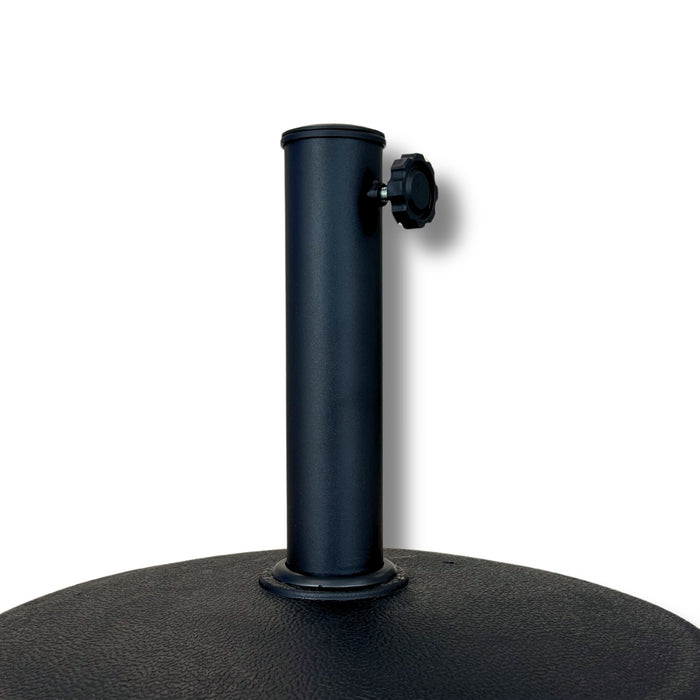 Parasolvoet rond - massief beton - 19kg