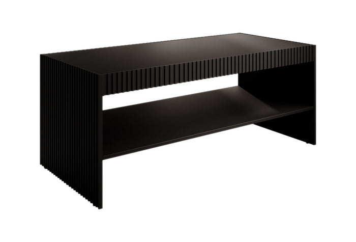 Meubella - Salontafel Palamos - Mat zwart - 120 cm