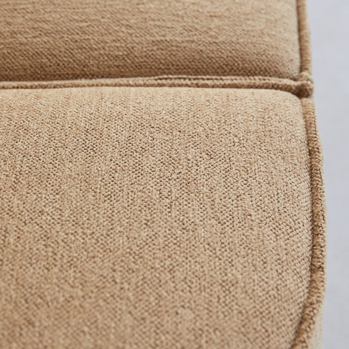 Tikamoon - Modulaire 2-3-zitsofa Dario in camelkleurige stof
