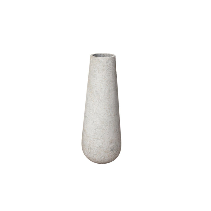 PTMD Toshiba White Round High GRC Pot S