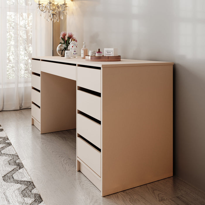 Meubella - Kaptafel Arco 2 - Beige - 154 cm