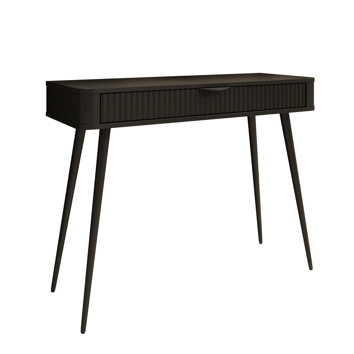 Meubella - Kaptafel Lima - Zwart - 100 cm