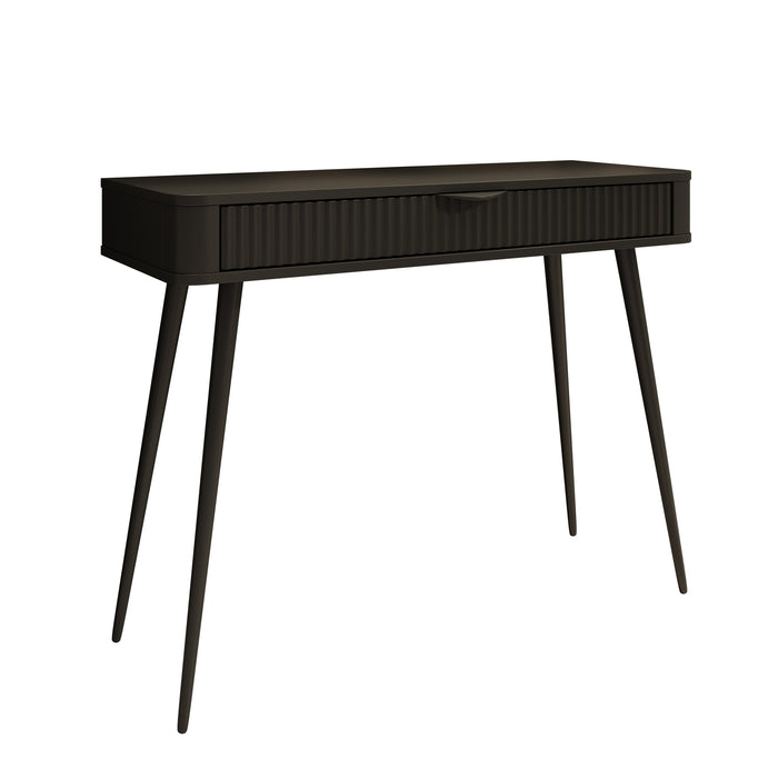 Meubella - Kaptafel Lima - Zwart - 100 cm