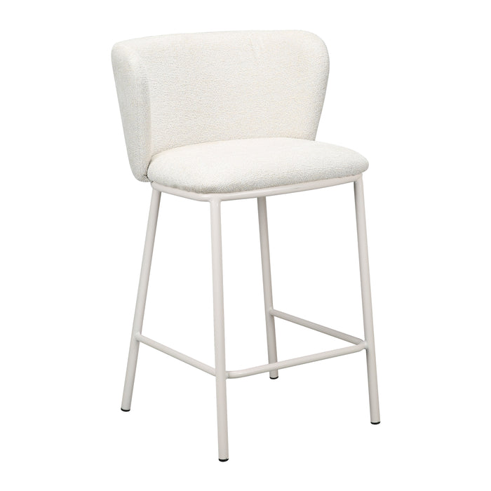 by fonQ Pebl Barkruk - Beige / Beige