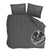 Walra Vintage Satin Dekbedovertrek 240 x 220 cm - Antraciet