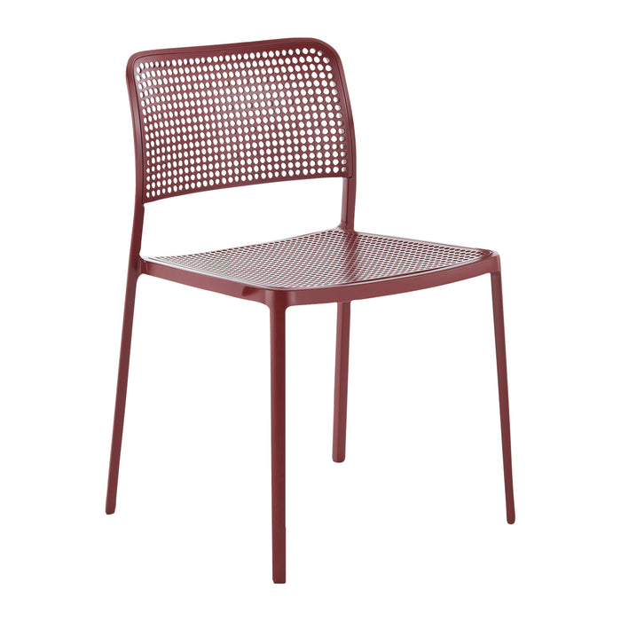 Kartell Audrey Eetkamerstoel - Burgundy