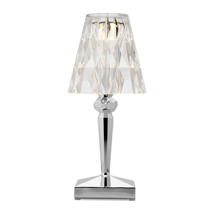 Kartell Battery Oplaadbare Tafellamp - Chrome