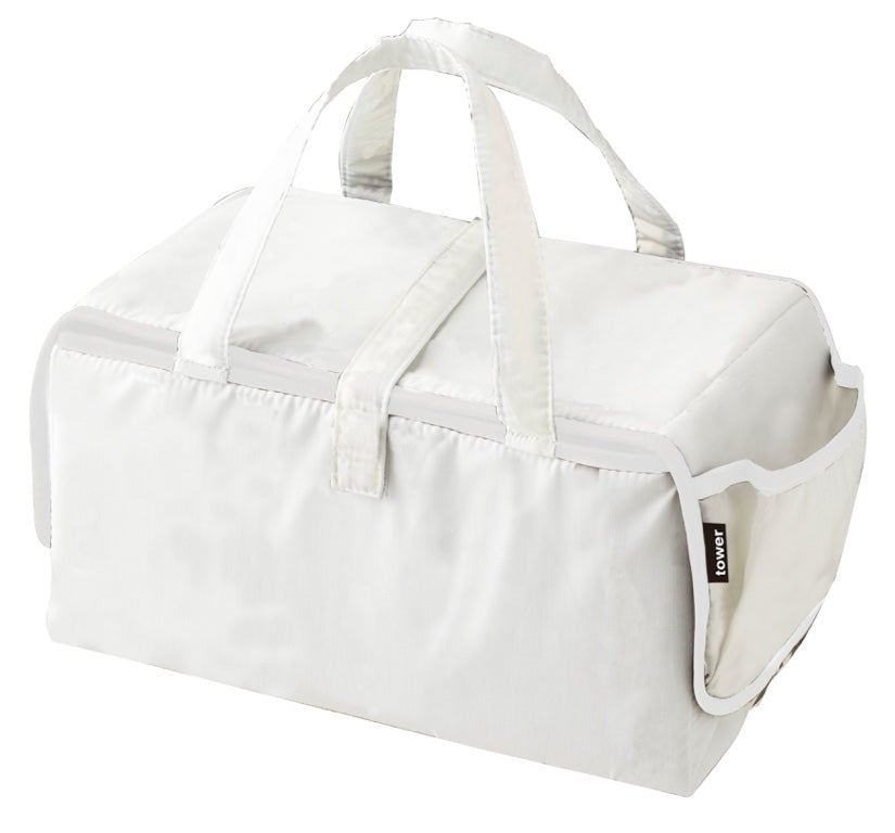 Yamazaki Strijk Tas - Tower - Wit