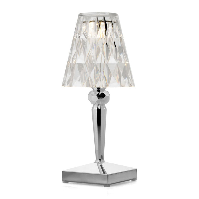 Kartell Battery Oplaadbare Tafellamp - Chrome