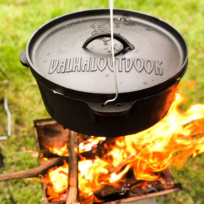 Dutch Oven 6.1L, zonder pootjes - Valhal Outdoor