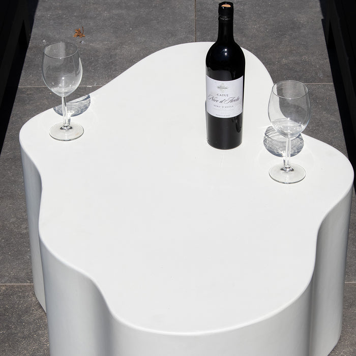 DÉJA Living - Salontafel Wit Eco Composiet - 100x70x41cm - Marly