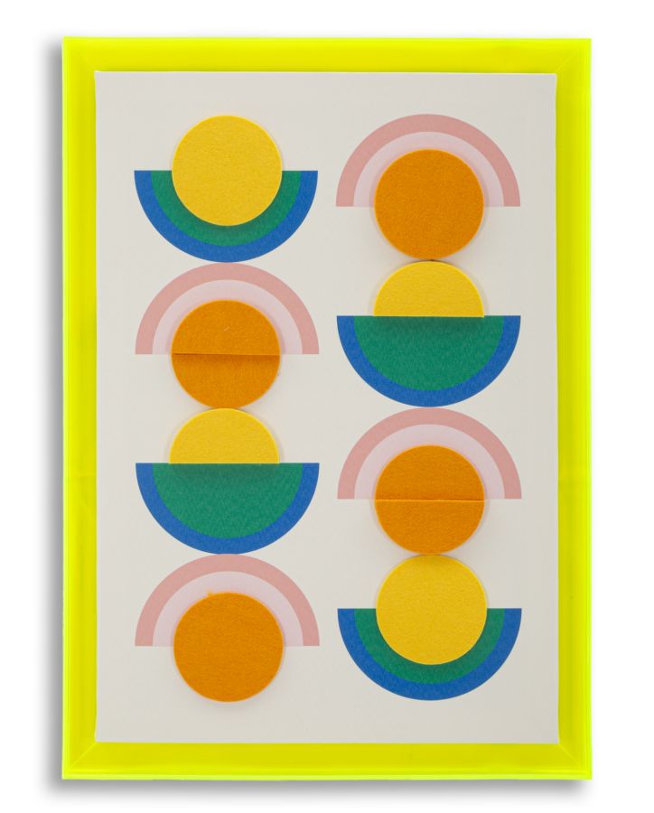 Print op gelakt canvas met acryl frame cm 50x3,3x70