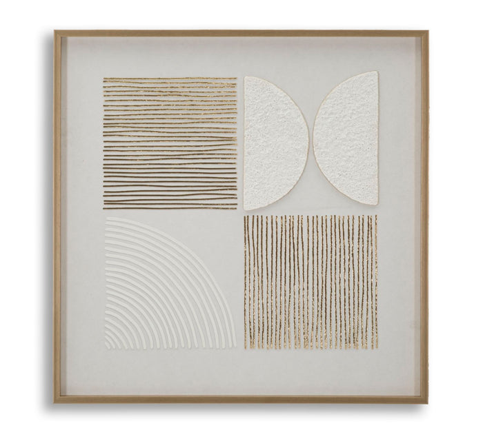 Canvasprint met lijst 60x3x60 cm