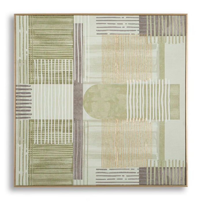 Canvasprint met lijst 60x3x60 cm