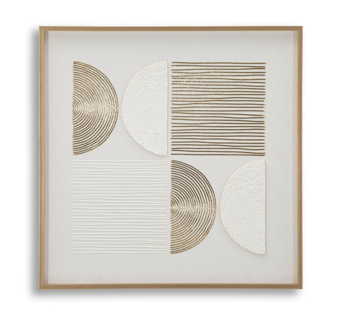 Canvasprint met lijst 60x3x60 cm