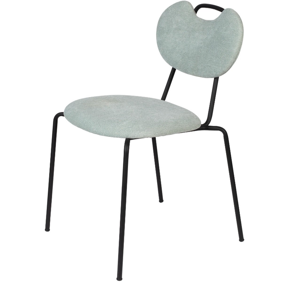 Puur - Askim eetkamerstoel stof groen