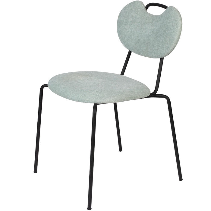 Puur - Askim eetkamerstoel stof groen
