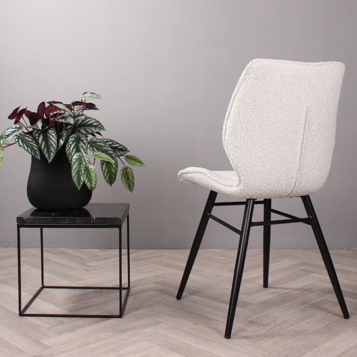 DS4U - Tony eetkamerstoel boucle - ivoor