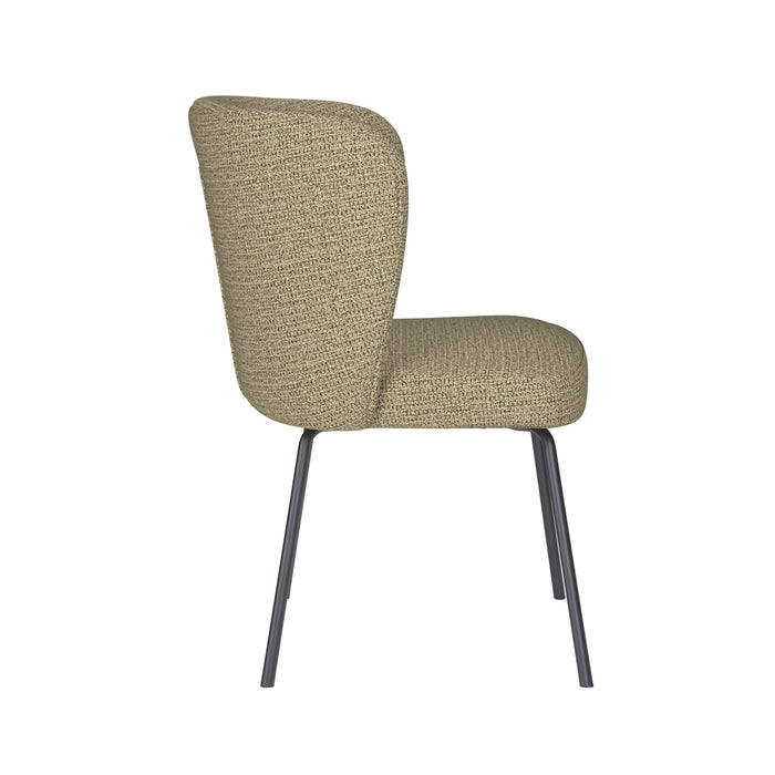 Housecraft Living Stan Eetkamerstoel Metaal Pistache groen