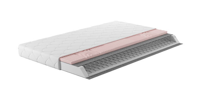 Meubella - Matras Antony - Bonellvering met massageschuim - 140x200 cm