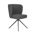 Housecraft Living Stan Eetkamerstoel Draaibaar Metaal Grijs